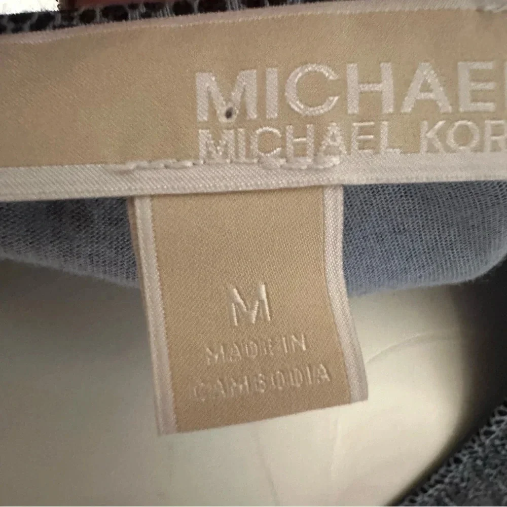 Michael Kors 3/4 Length Sleeve Blouse Size Medium